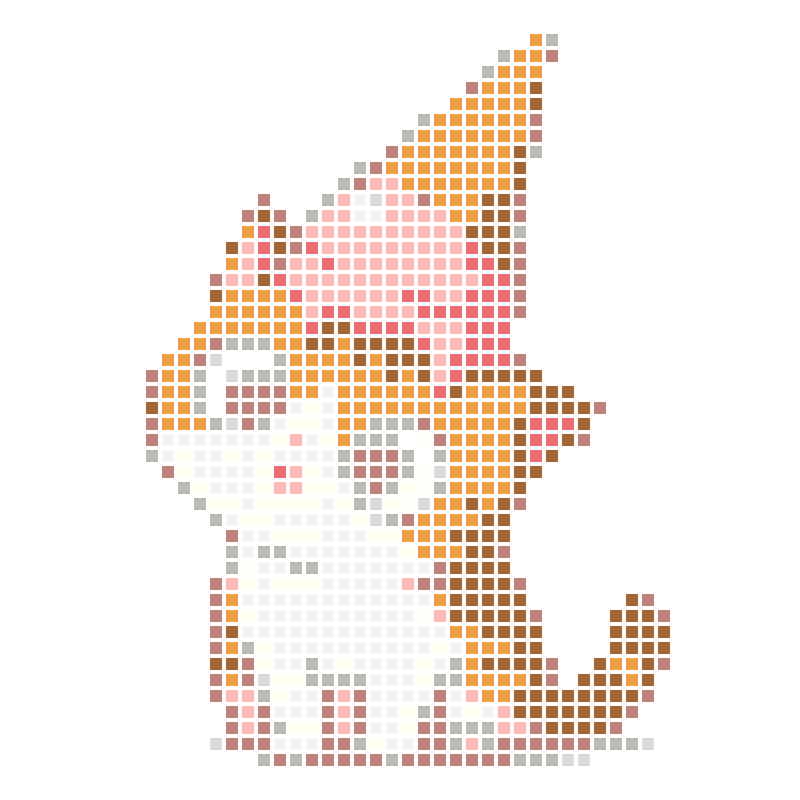 The adorably surprised little orange cat with ice cream on its head