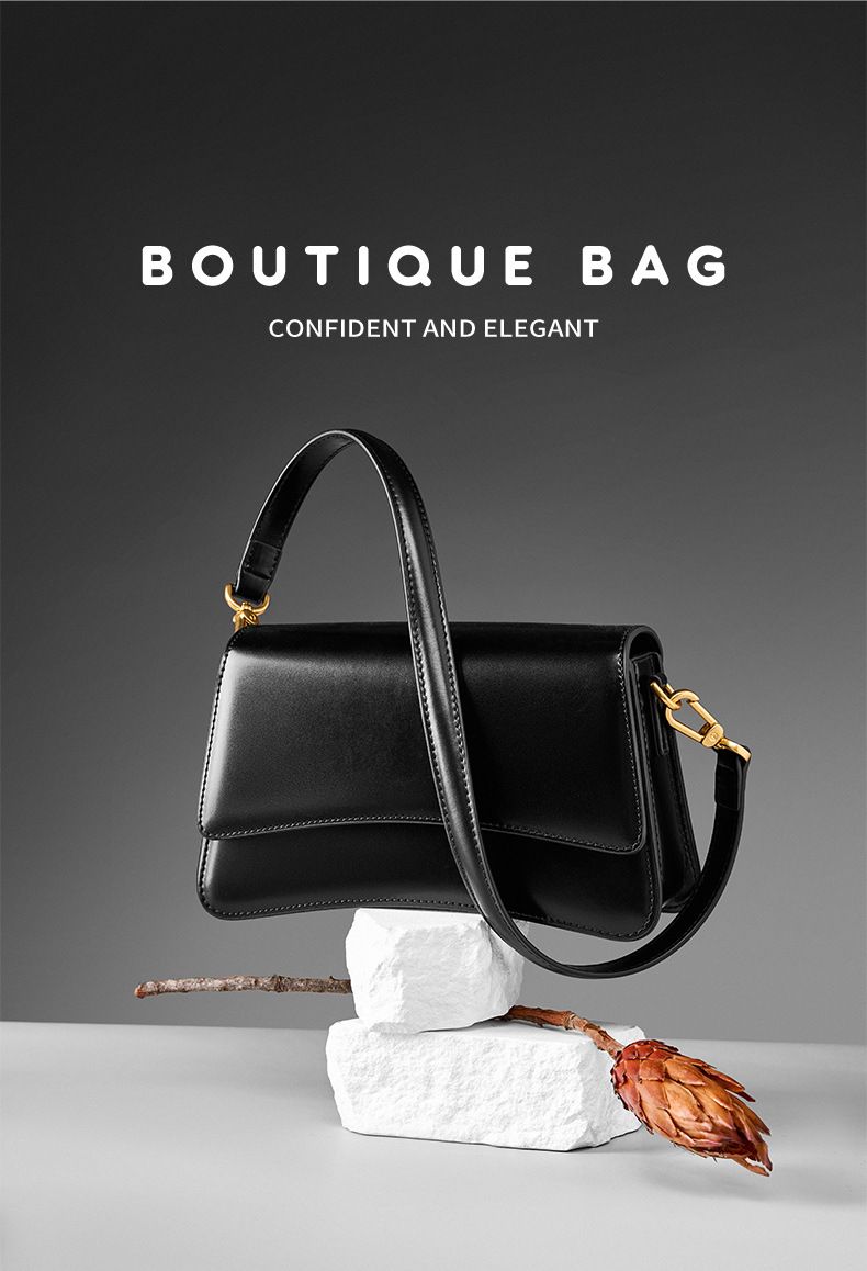 minimalist leather bag