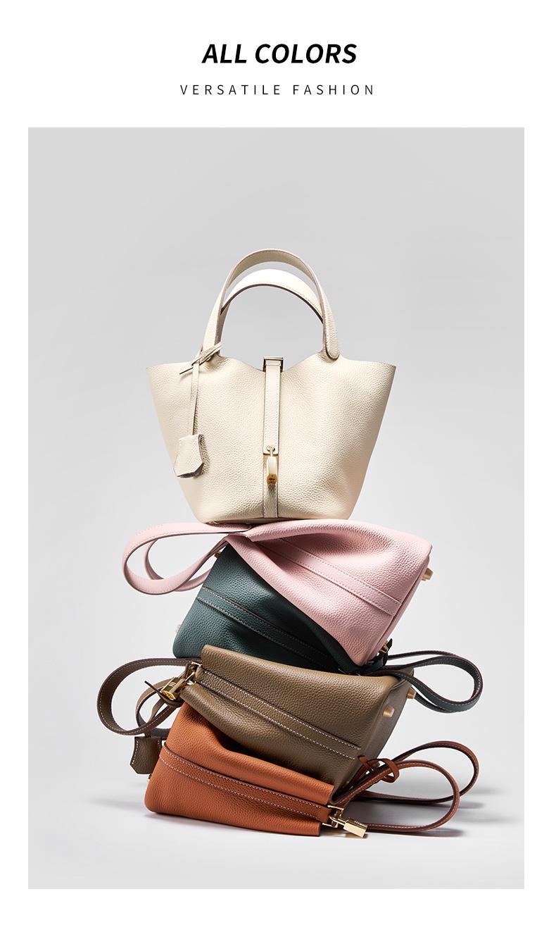  Luxury genuine leather handbags 