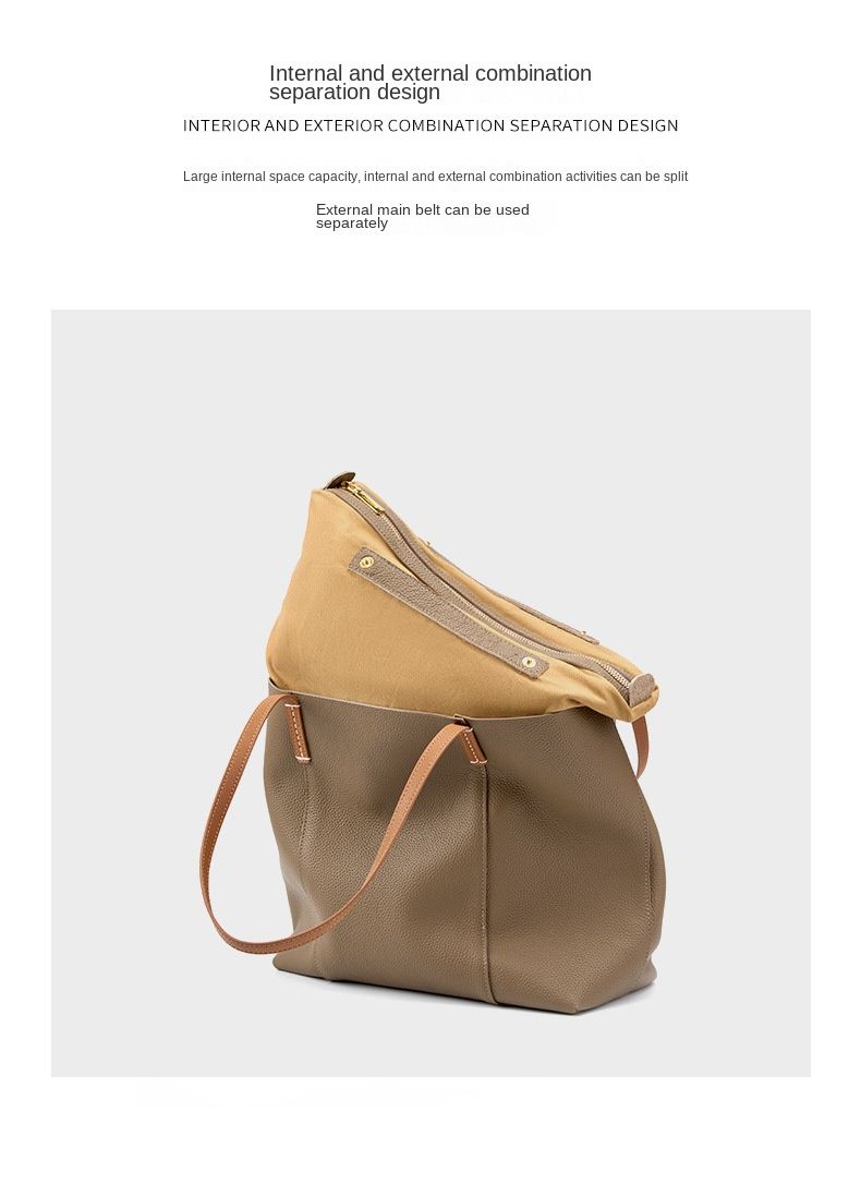 leather tote bag
