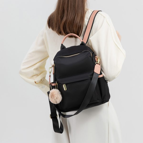 New Korean-style Trendy Oxford Fabric Backpack for Women - Versatile Fashion Travel Bag & Student Commuter Backpack