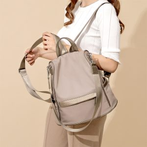 Anti-theft backpack new girls all-match large-capacity Oxford cloth backpack women's leisure multi-functional travel bag