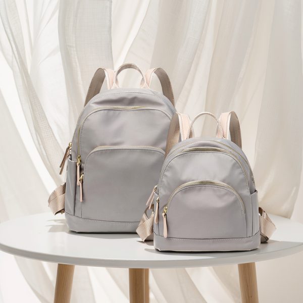 Korean Style Lightweight Mini Backpack New Women's Oxford Waterproof Backpack, Casual Fashion Trendy Versatile Bag