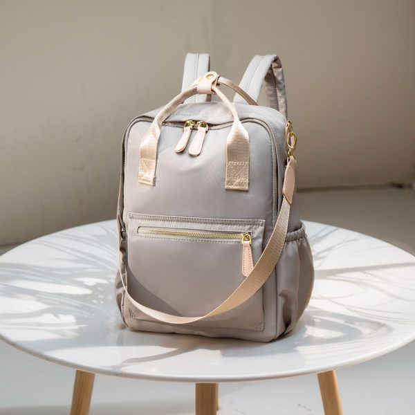 14-inch Laptop Dual Shoulder Backpack New Simple Versatile for College Women Large Capacity Computer Travel Bookbag