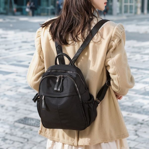 Korean Style Versatile Backpack for Women New Fashion Trend Travel Large Capacity Lightweight Student Multi-functional Backpack