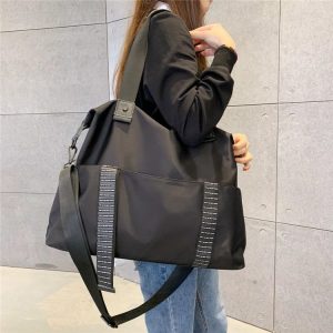 Trendy Oxford Cloth Shoulder Bag for Women - New Summer Large Capacity Commuter Handbag, Simple and Stylish