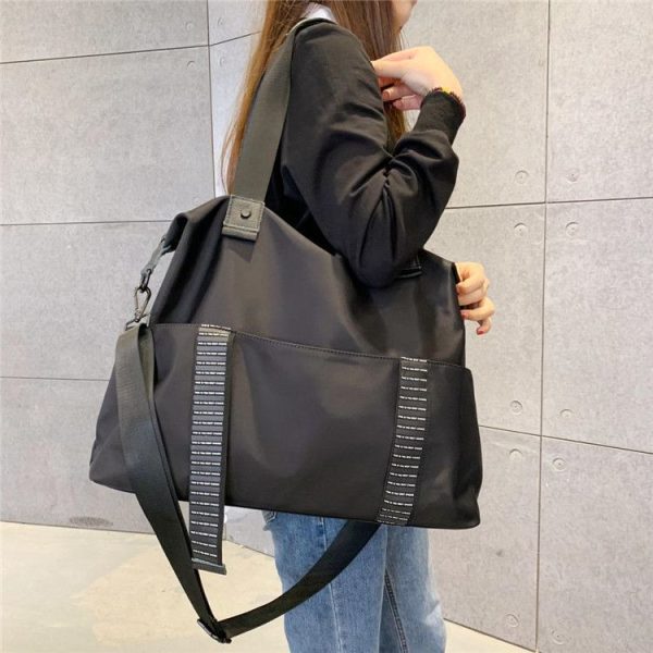 Trendy Oxford Cloth Shoulder Bag for Women - New Summer Large Capacity Commuter Handbag, Simple and Stylish