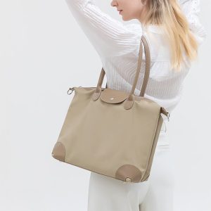 Optimized English Title:  Women's Laptop Tote Bag - Stylish Large Capacity Shoulder Bag for Work & Commute